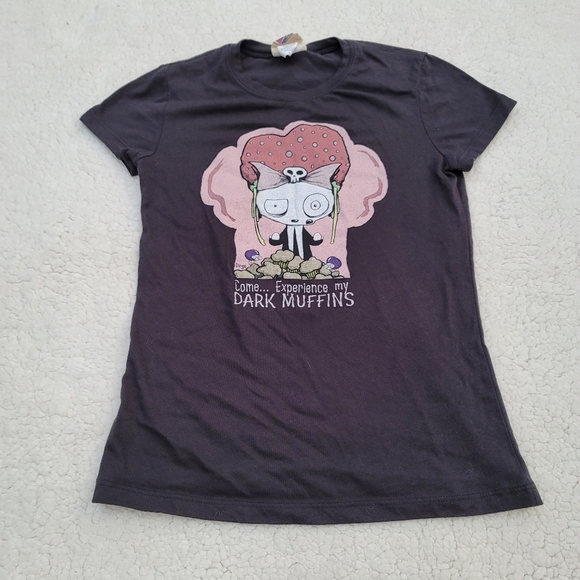 Lenore Roman Dirge Y2K 90's Hot Topic Mighty Fine Shirt Goth